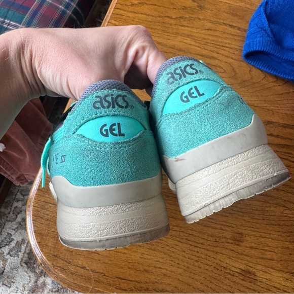 ASICS Gel Lyte III Cockatoo Teal Size 8.5 - Picture 4 of 6